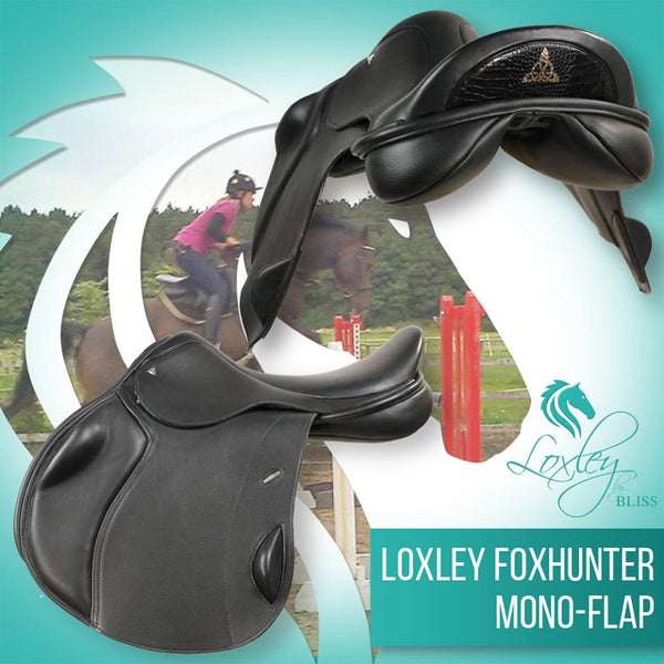 Loxley by Bliss Foxhunter Monoflap Saddle Heritage Equine