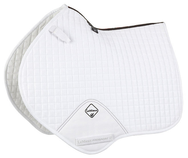 LeMieux Close Contact Suede Jump Square - Large range of colours