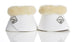 LeMieux Lambskin Over Reach Boot - Black or White with Natural Lambskin