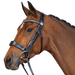Fairfax Snaffle with Standard Cavesson Noseband