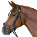 Fairfax Snaffle Bridle with Drop Noseband