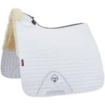 Numnah Le Mieux Pro Sport En Coton - Blanc Taille Large - Neuve Pour Cheval