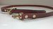 Padded Solid leather Dog Lead