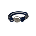 Breeze Navy and White Rope Bracelet