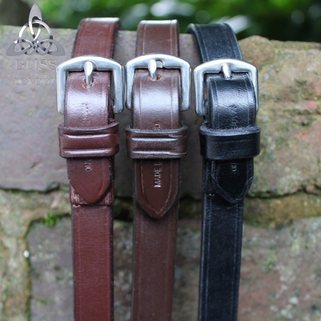 Bliss Leather Reins With Stoppers